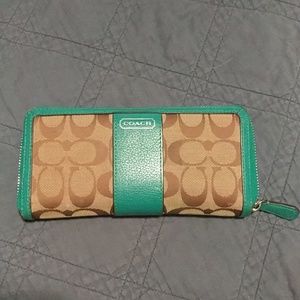 Coach Zip Wallet